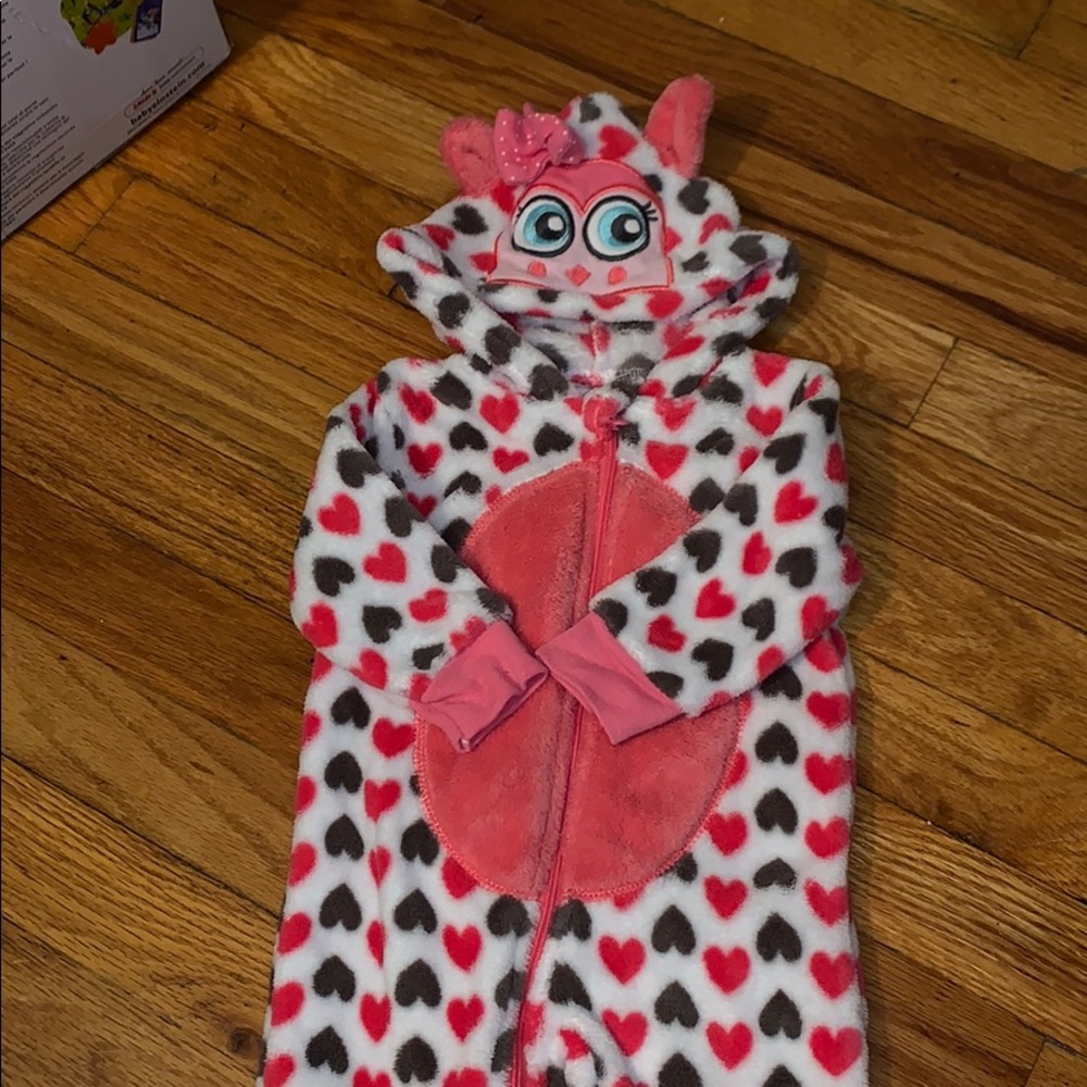 Baby Duck Wool one piece Pajamas